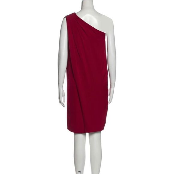Diane Von Furstenberg Red Silk Shift Dress - Picture 1 of 8